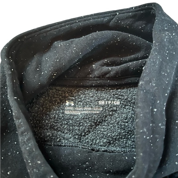 Under Armour Women’s Pullover Sweater - Blue-Black with White Speckled Detail - Picture 7 of 8